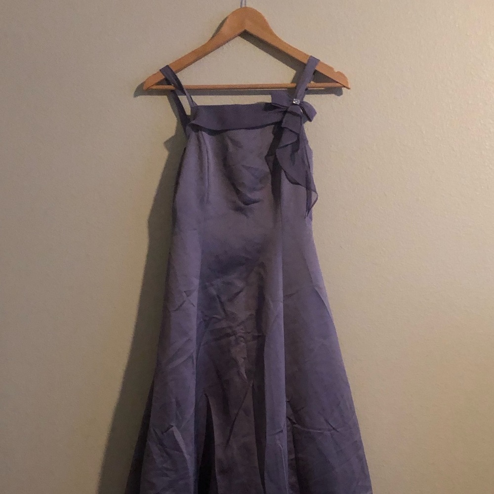 Davids Bridal Purple Gown